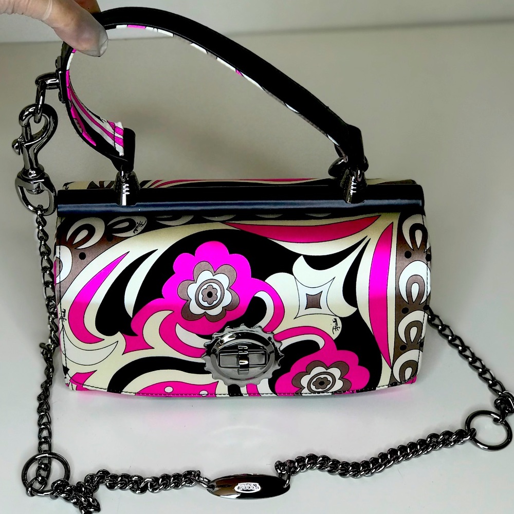 Authentic Emilio  Pucci cross body handbag